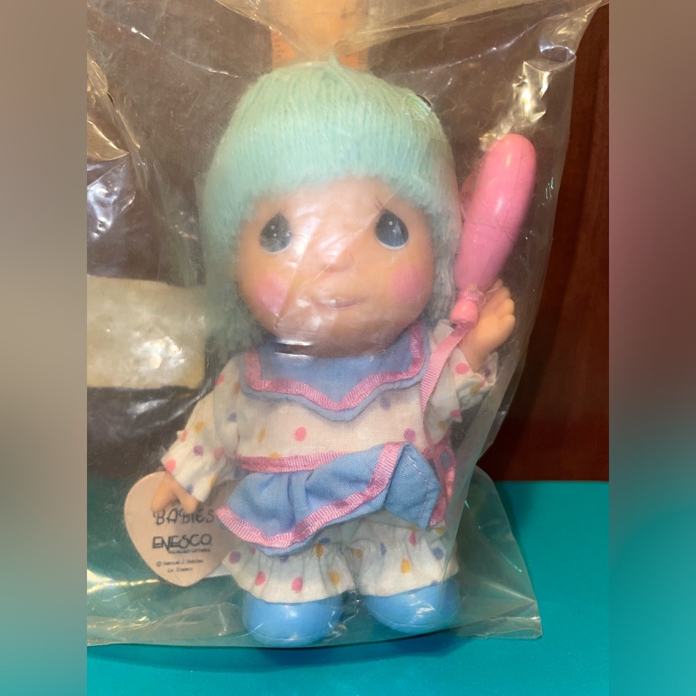 💖Precious Moments Collectible Doll with Blue Hair